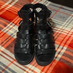 Wild Fable Black Gladiator Sandals